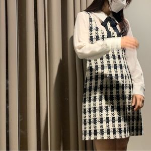 Maje Rocky Tweed mini dress